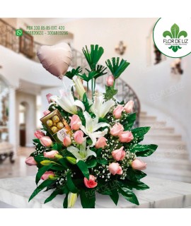 DETALLE ESPECIAL+GLOBO PEQ.+CAJA FERRERO